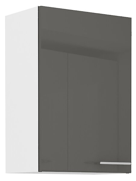 Kuchyňská linka LARA gr | 220x370 cm | UNI provedení | VÝBĚR TYPU ZÁSUVEK | šedá lesk