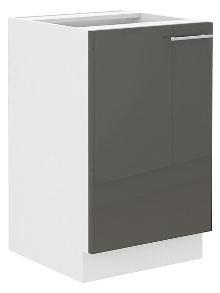 Kuchyňská linka LARA gr | 310 cm | UNI provedení | VÝBĚR TYPU ZÁSUVEK | šedá lesk