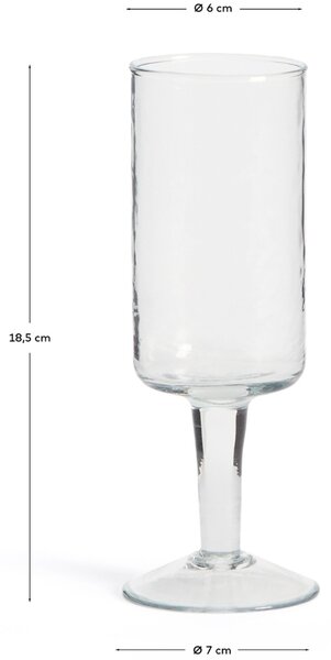 Kave Home Sklenice na víno Obila