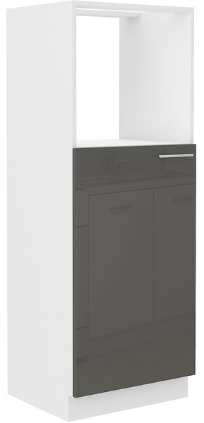 Kuchyňská linka LARA gr | 280 cm | UNI provedení | VÝBĚR TYPU ZÁSUVEK | šedá lesk