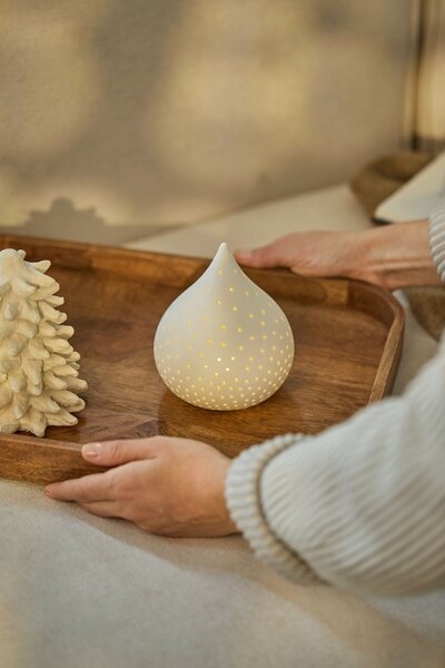 Räder Porcelánová LED Drop svítilna