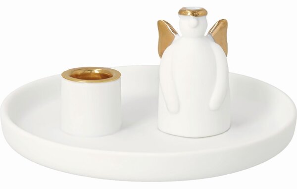 Räder Porcelánový svícen Angel