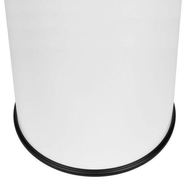 Alda Odpadkový koš Room Basket 18 l, lakovaná ocel, bílá