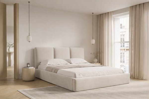 -25 % Dny MOMENTI– Windsor & Co Sametová postel Horizon 160 x 200 cm