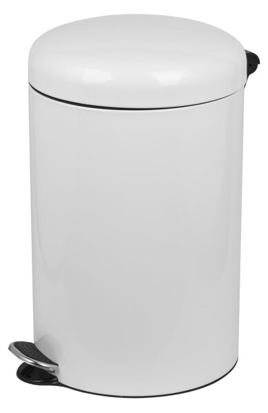 Alda Pedálový odpadkový koš Doman Freedom Fresh 20 l, lakovaná ocel, bílá