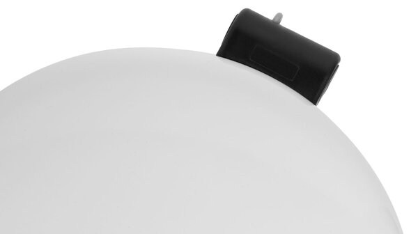 Alda Pedálový odpadkový koš Doman Freedom Fresh 20 l, lakovaná ocel, bílá