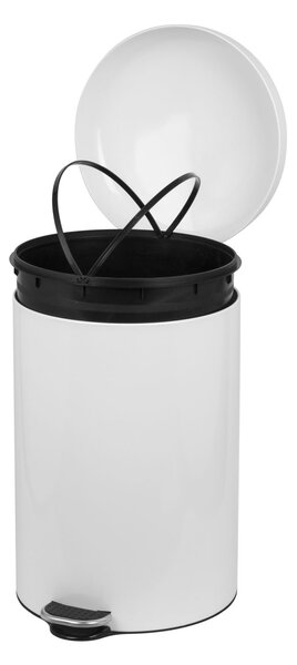 Alda Pedálový odpadkový koš Doman Freedom Fresh 20 l, lakovaná ocel, bílá