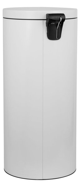 Alda Pedálový odpadkový koš Freedom Fresh 30 l, lakovaná ocel, bílá
