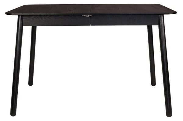 Černý rozkládací jídelní stůl Zuiver Glimps, 120 x 80 cm