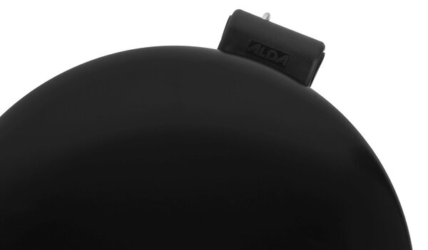 Alda Pedálový odpadkový koš Doman Freedom Fresh 20 l, lakovaná ocel, černá