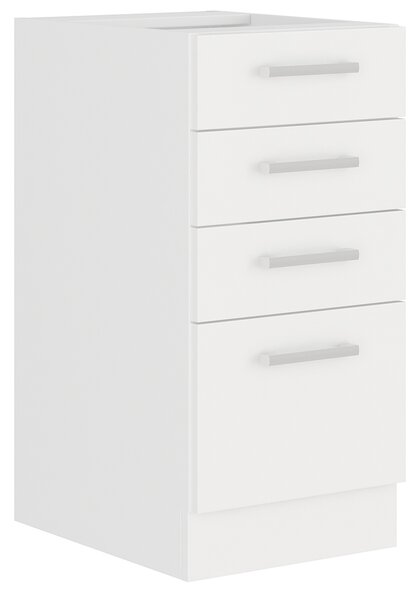 Levná kuchyňská linka EKO WHITE | 180 cm | bílá mat