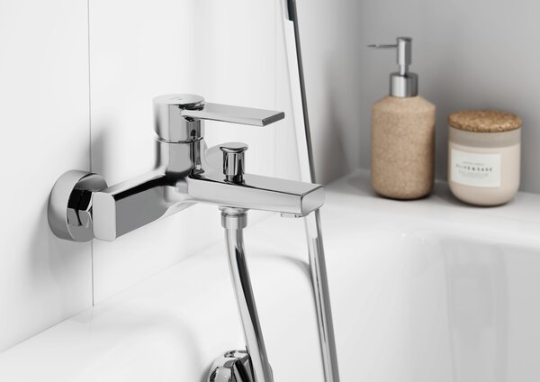 Cersanit Zip vanová baterie na stěnu chrom S951-560