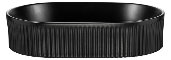 Comad Beyond umyvadlo 48x32.5 cm oválné na pult černá matný BEYOND 5 BLACK ( E-6564 )