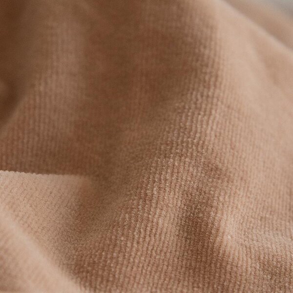 Napínací prostěradlo VELVET ELASTIC LYCRA oříšková 90 x 200 cm