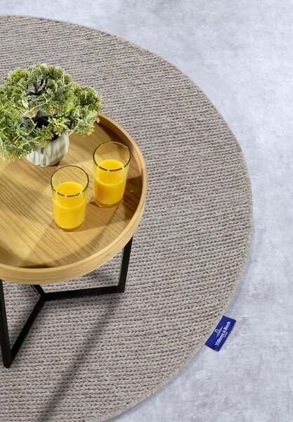 Villeroy & Boch, Kusový koberec Villeroy & Boch 106049 Beige kruh, 160x160 (průměr) kruh, béžová, ložnice