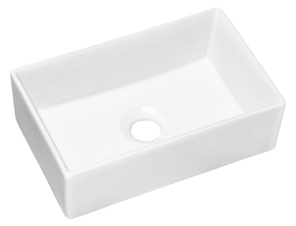 Comad Gaja umyvadlo 35x22 cm obdélníkový na pult bílá UN-GAJA35-SW 78570A(35)