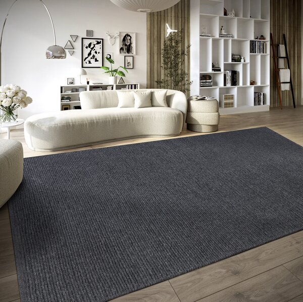 Villeroy & Boch, Kusový koberec Villeroy & Boch 106051 Anthracite, 60x90, šedá, ložnice