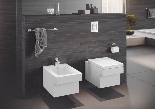 Grohe Eurocube bidetová baterie stojící StarLight Chrome 23138000