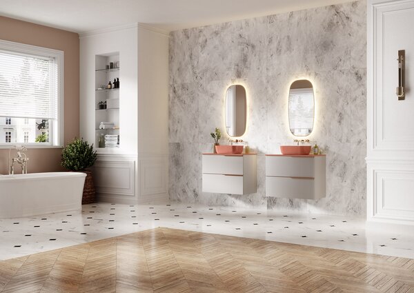 Elita Soho skříňka 80x45.3x63.5 cm pod umyvadlo závěsná béžová RE010804047020