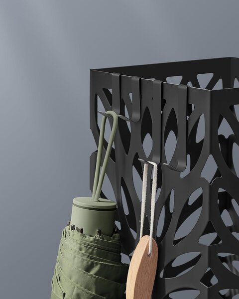 SONGMICS Stojan na deštníky SVEA II 41 cm černý