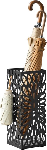 SONGMICS Stojan na deštníky SVEA II 41 cm černý