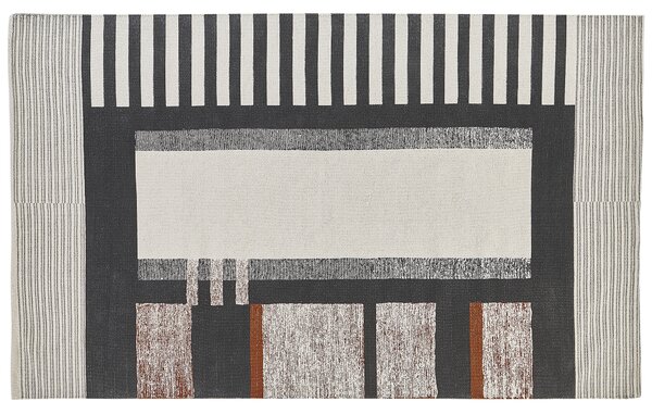 Bavlněný koberec 140 x 200 cm vícebarevný KAKINADA