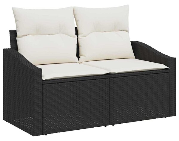 Set pohovek 8 ks Černá polyratan 3346837