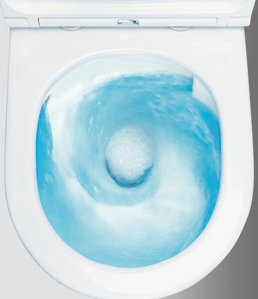 Deante Jaśmin kompaktní wc se sedátkem s vírovým splachováním bílá CDJD6RPS