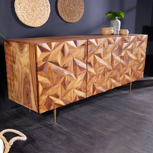 Příborník Stone Finish 150cm Sheesham 43449