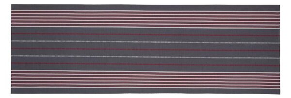 Prostírání MURI proužky šedá běhoun delší strana 100-170 cm