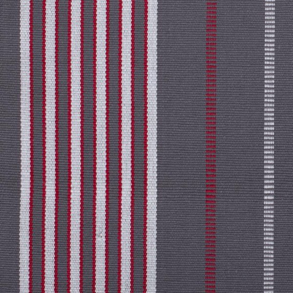 Prostírání MURI proužky šedá běhoun delší strana 100-170 cm