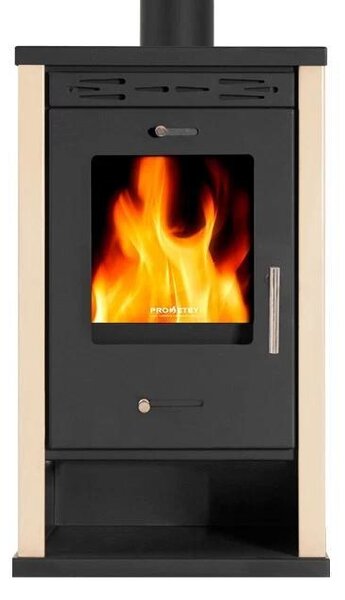 Krbová kamna EKO 3 8,5 kW slonovinová ocel Ekodesign A+ 82% účinnost