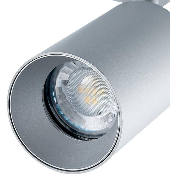 Deko-Light kolejnicový systém 3-fázový 230V Can 220-240V AC/50-60Hz GU10 1x max. 7,50 W stříbrná 134 707080