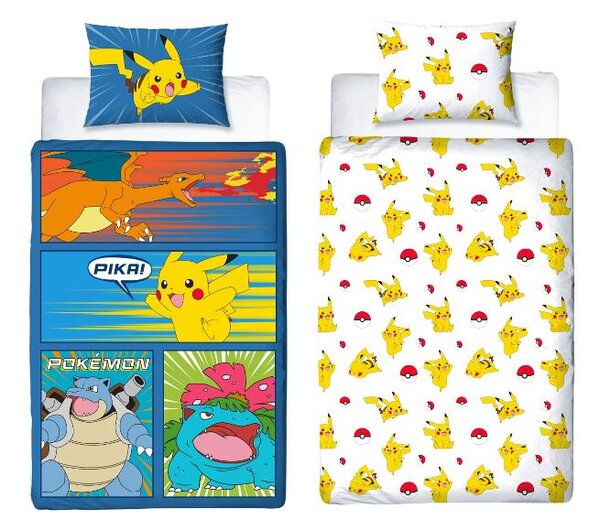 Dětské povlečení, 140 x 200 cm, 70 x 90 cm (Pokémon) (100387595002)