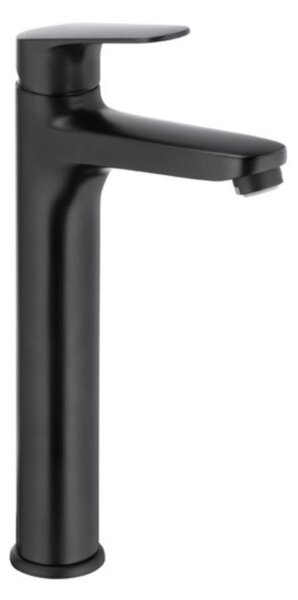 KFA Armatura 5552-712-81 - Umyvadlová baterie + výpusť OTAVA 30,2 cm matná černá