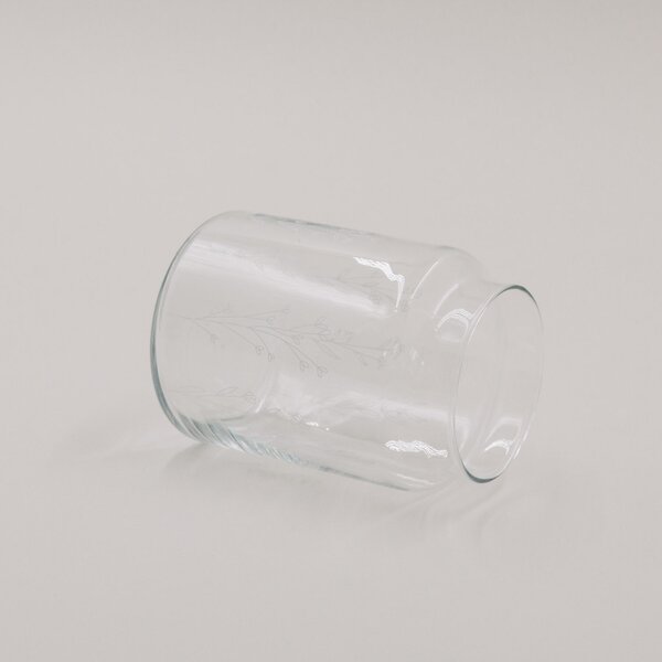 Skleněná váza Floral Clear 14 cm
