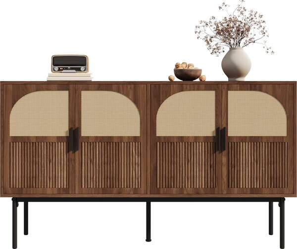 Fortuna Lai Moderní a jednoduchý příborník Moderní příborník Skříň Příborník Úložný prostor Bufet Obývací pokoj Sada, 140L x 40B x 80H (cm)