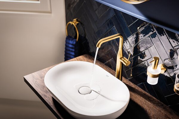 Grohe Essentials dávkovač mýdla 160 ml Brushed Cool Sunrise 40394GN1