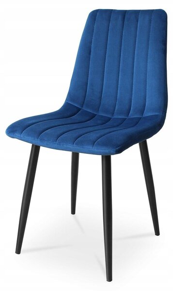 Ekspand | Čalouněná židle LR-2023 - Modrá - Elegantní design - Vysoký komfort - Stylový interiér