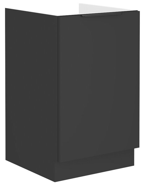Kuchyňská linka SIENA a | 260 cm | UNI dvířka | PREMIUM BOX | černá
