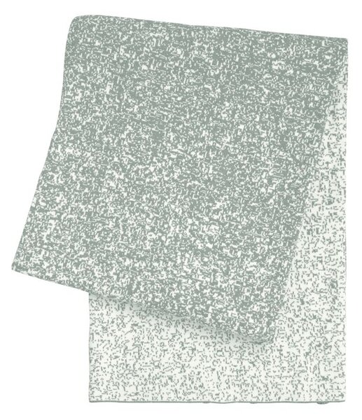Pletený pléd DESIGN ombre smetanovošedá střední 130 x 200 cm