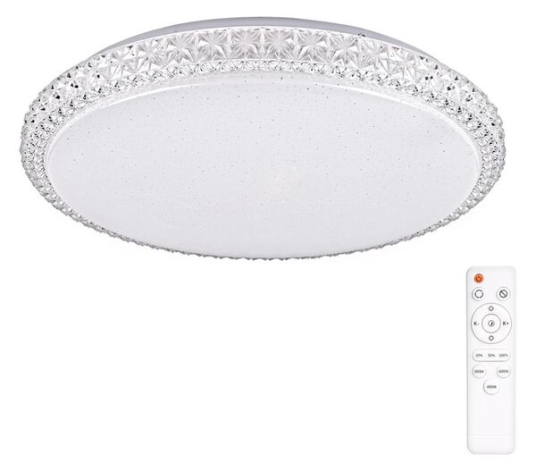 LED Stmívatelné stropní svítidlo IRINA LED/48W/230V s dálkovým ovladačem