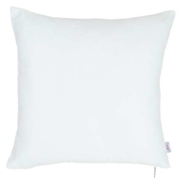 Bílý povlak na polštář Mike & Co. NEW YORK Simple, 43 x 43 cm