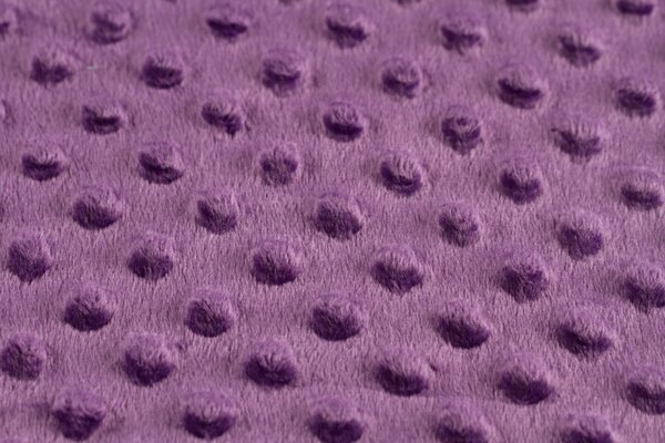 Minky - tmavě fialová š.160 cm