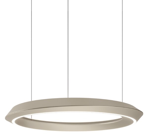 Lodes 19921 4527 Tidal, kulaté závěsné svítidlo LED 33W 2700K, champagne/bílá, průměr 60cm, TRIAC
