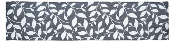 Prostírání MOTIV FINO listy černobílá prostírání cca 30 x 45 cm