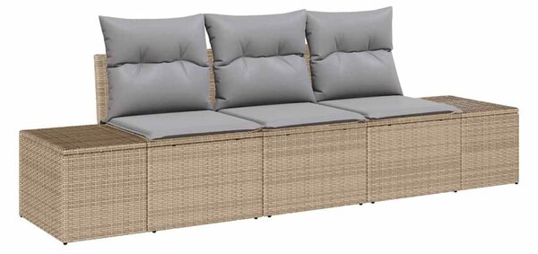 Set pohovek 3 ks Béžová polyratan 3346920