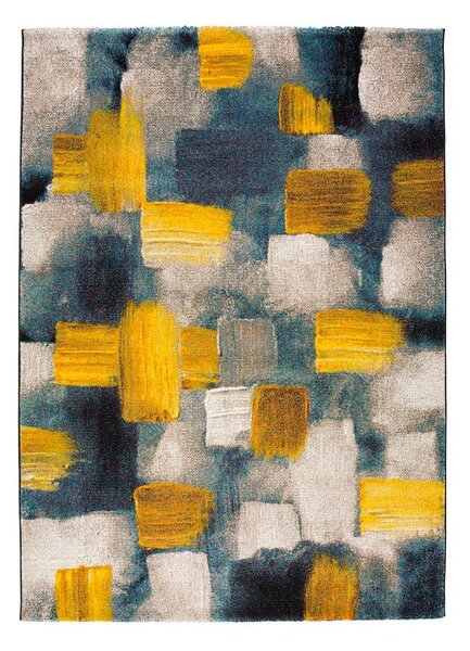 Modro-žlutý koberec Universal Lienzo, 140 x 200 cm