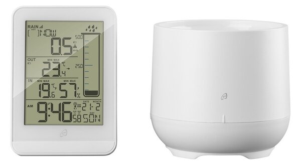 Auriol® Bezdrátová meteostanice s měřením množství srážek (bílá) (100365458002)
