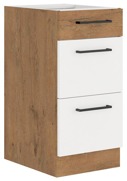 Kuchyňská linka VIGO b | 260 cm | QUADRO | UNI dvířka | lancelot/bílá lesk